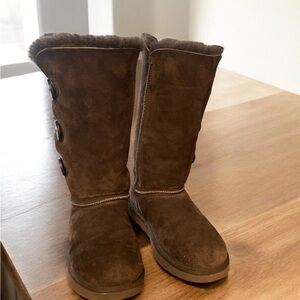 UGG Brown Suede Winter Boots